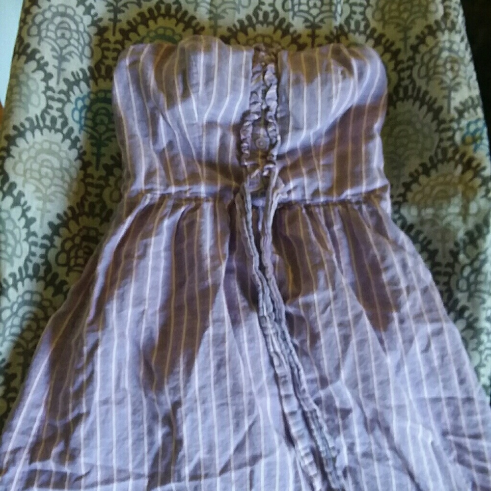 Strapless dress